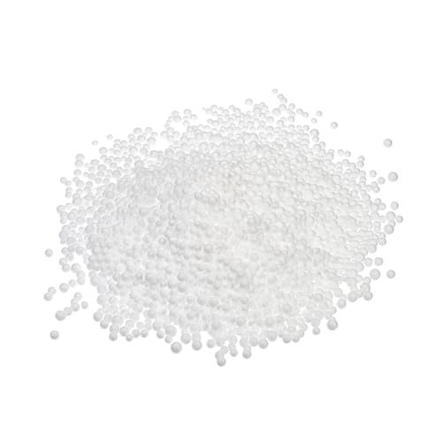 MECCANIXITY Foam Beads Foam Balls 4-6mm for Wedding and Party Decorations, Tiny Packing Balls, Arts DIY Crafts Supplies (White,1 Pack Approx 5000pcs)