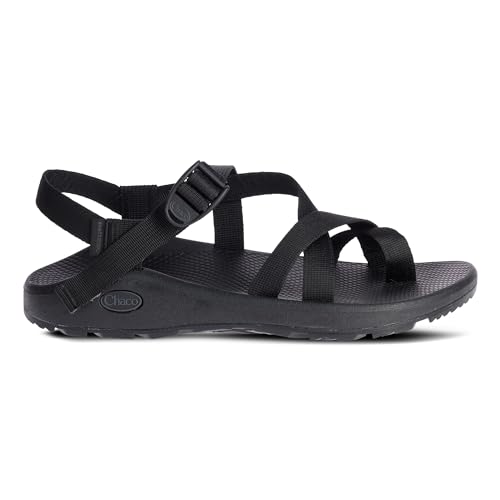 Chaco Men's Z/1 Cloud Sandal, Solid Black, 11