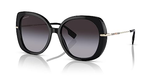BURBERRY Sunglasses BE 4374 30018G Eugenie Black Grey Gradient