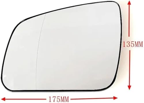 Rétroviseur de rechange W204 miroir dégivrant droit 2007 2008