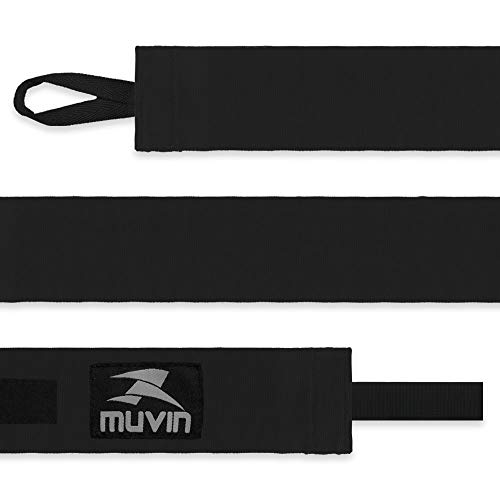 Bandagem Elastica 300cm x 5cm Preto Muvin