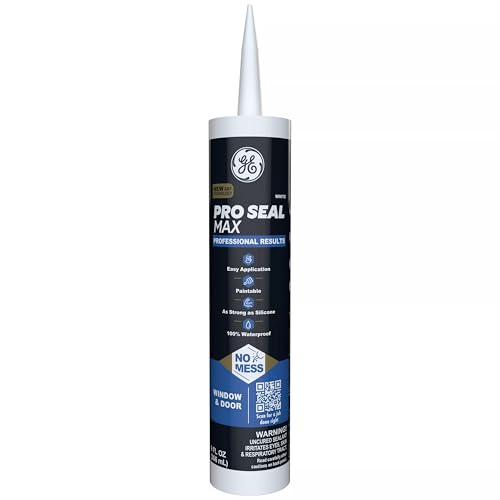 GE Pro Seal Max Window & Door, blanco, 9.5 fl oz