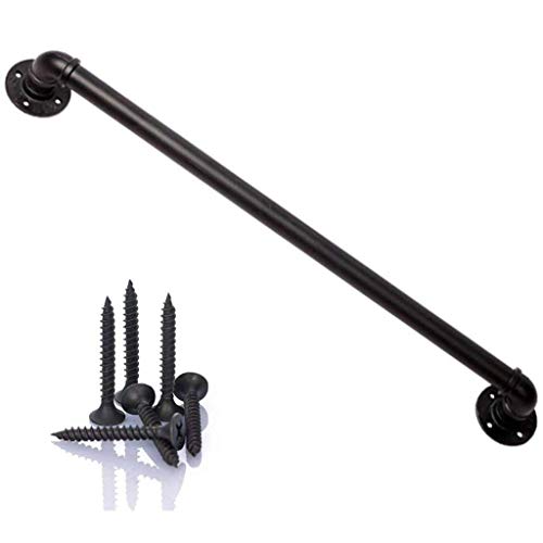 Mains courantes d'escalier antidérapantes pour loft intérieur avec kit de support complet