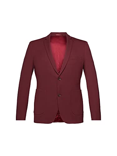 Esprit 992eo2g302 Blazer Homme, Rouge Bordeaux, 46