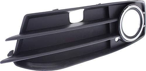 Garage-Pro Fog Light Trim Compatible with 2009-2013 Audi A3, Fits 2009-2013 Audi A3 Quattro Black For Models with Sport Package Front, Driver Side