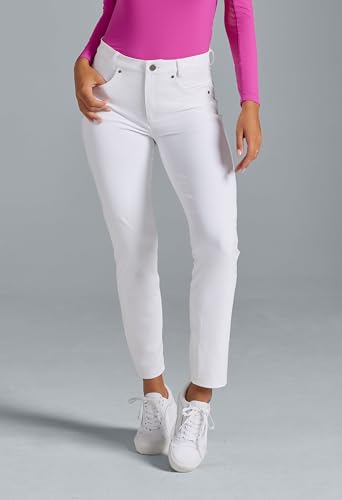 IBKUL Women’s 5-Pocket Pants – Stretch Performance Fabric, Durable & Flattering Design for All-Season Comfort 750022