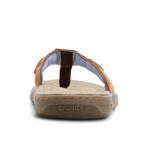 Image of Sperry Men's Baitfish Leather Flip Flop Sandal