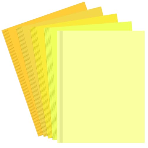 Papier cartonné jaune 230g rigide et compatible imprimante pour invitations réussies