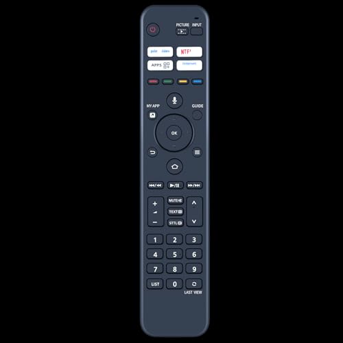Fernbedienung Passend für Panasonic RC44255 RC44258 RC740E 30120852 30121339 SF499 Fernbedienung Geeignet für TV‑43W83AE9, 55Z80BEZ, 65MXT886, 32S50AEZ, 32S55AEZ Fernseher