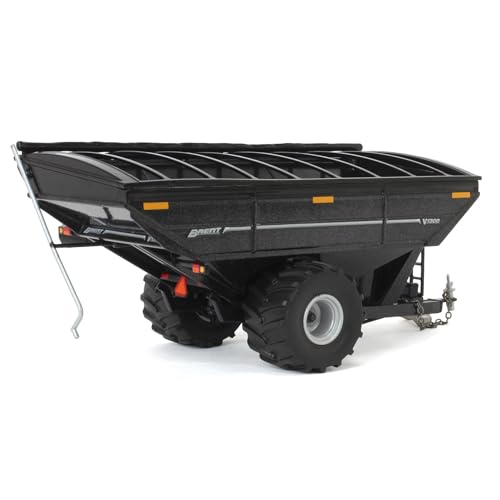 Spec Cast 1/64 Brent V1300 Grain Cart metálico negro miniatura 3