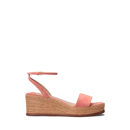 Image of Lauren Ralph Lauren womens Leona Suede Espadrille