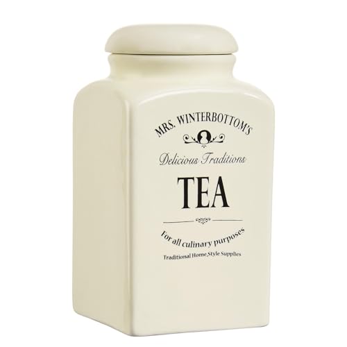 BUTLERS Teedose 1,3 l -MRS. WINTERBOTTOM'S- Keramikdose mit Deckel im...