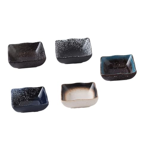 Platos de cerámica estilo japonés para sushi x5 miniatura 1