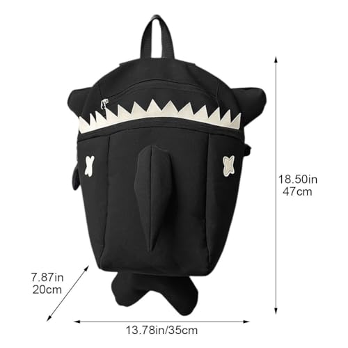 Mochila de tiburón para excursiones al aire libre y colegio 8