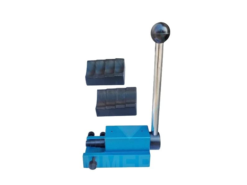 HAMMER MANEconomy Bench Mounted Ring Shank Bender with 2 Dies for Coin Making - Blue