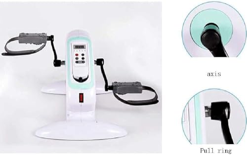 Hometrainer, elektrische minifietstrainer Actieve en passieve fitnessapparatuur voor bovenste en onderste ledematen - Afbeelding 6
