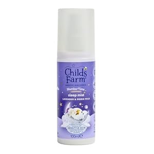 Childs Farm SlumberTime Sleep Mist, Calming Lavender & Moon Milk | Suitable for Dry, Sensitive Skin, 100ml