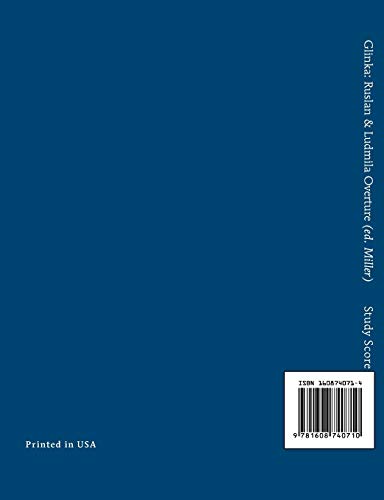 Ruslan and Ludmila Overture: Study score – vue 2
