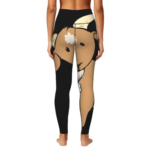 Pantalones de yoga con control de abdomen y bolsillos laterales de compresión 4