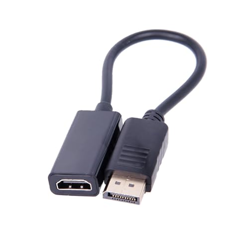 Ya en manzanajugosa.com: REY Adaptador DP (DisplayPort) Macho a HDMI Hembra, hasta 4K