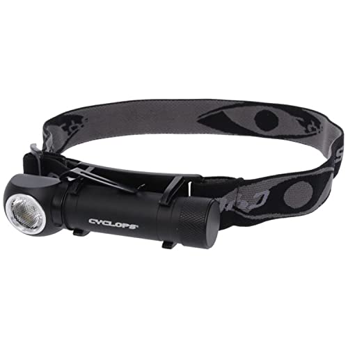 Cyclops Hades Headlamp, Tactical Durable Lightweight Aluminum Compact Adjustable Headband Weather Resistant Ipx4 Rechargeable Removable 5 Modes Bright Led 1000 Lumen Headlight #TOP2
