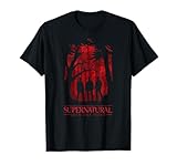 Supernatural Red Forest Outlines Join The Hunt TV Show T-Shirt