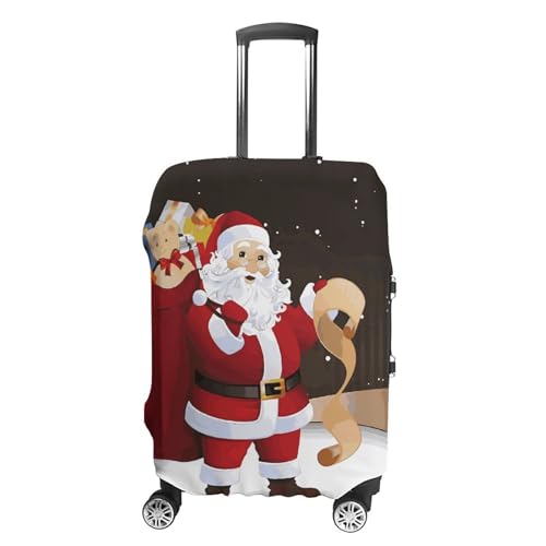 Housse de bagage Merry Christmas contre rayures et saletés sur valise L