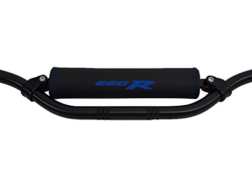 Coussin de barre transversale XT660R de qualité supérieure bleu