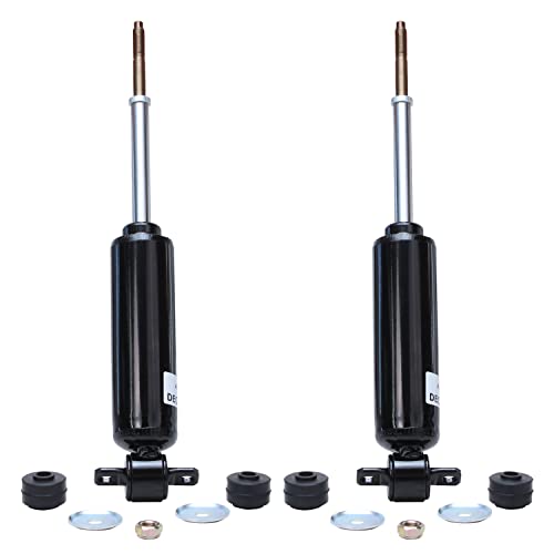Image of Detroit Axle - 2WD Front 2pc Shock Absorbers for Chevy S10 Blazer GMC Jimmy Sonoma Isuzu Hombre, 2 Shock Absorbers Assembly Set Replacement
