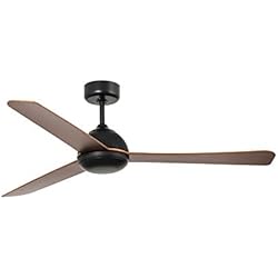 Ventilador Faro Grid FARO BARCELONA 33345 - Grid Ventilador de Techo Negro con Motor DC