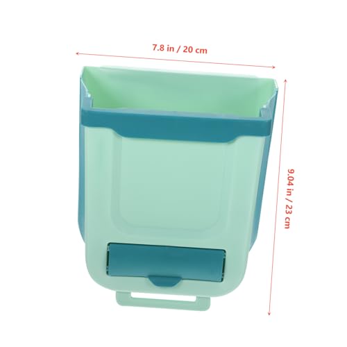 Cesto colgante para basura de cocina compacto y plegable miniatura 2