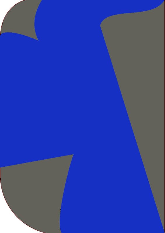 VK Vistook® Non-Transparent 2-in-1 Photography Backdrop Background Chromakey, 2 Colors in Single Backdrop (D-Grey_Royal-Blue-8*9ft)