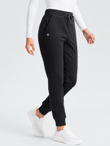 G Gradual Women's Fleece Lined Joggers Winter Warm Pants(Black,2XL) - image 4