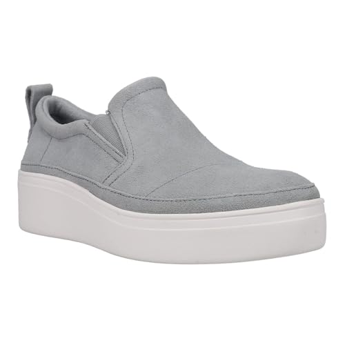 TOMS Womens Tristan Platform Sneakers Shoes Casual - Grey2