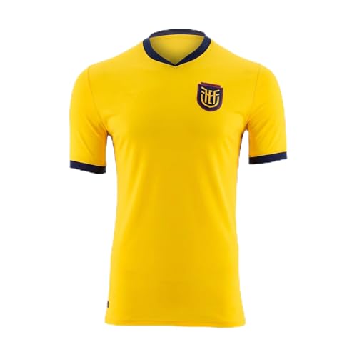 ECU Sport Ecuador Soccer Jersey 2026 (Medium Yellow)
