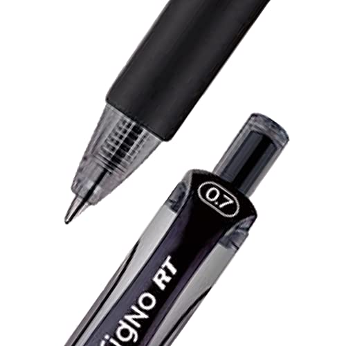 Uni-Ball 65940 Uni-Ball Retractable Gel Pens, Medium Point (0.7Mm), Black, 12 Count #TOP2