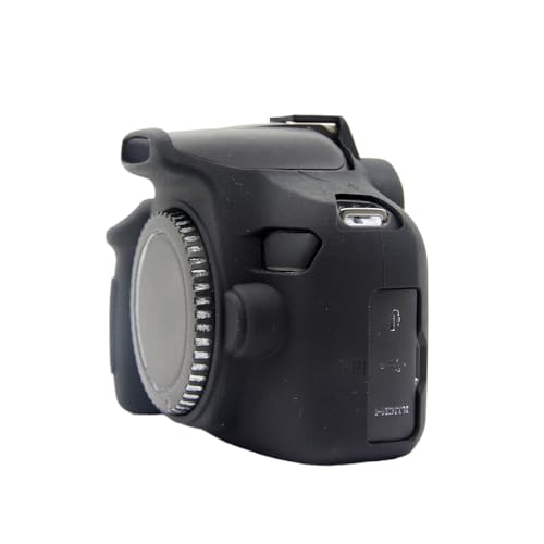 Funda para cámara Canon EOS Rebel T6 T7 negra miniatura 2