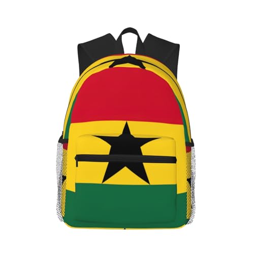 Sac à dos Ghana léger noir pour porter vos racines au quotidien