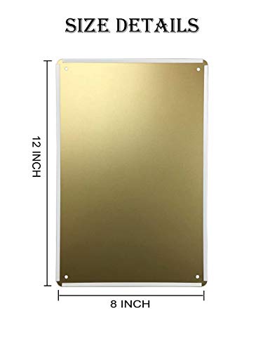 Retro Tin Sign California Vintage Metal Sign For Wall Poster For Home Kitchen Bar Coffee Shop 12X8 Inch #TOP1