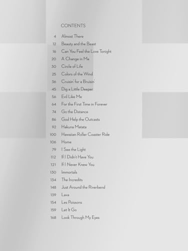 Contemporary Disney - 50 Favorite Songs | Sheet Music Songbook for Piano, Vocal and Guitar | Disney Piano Book for Beginners and Advanced Players | ... Music Book Collection (Piano-vocal-guitar) - Image 4