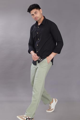 Image of DIVISIVE Men's Solid Slim Fit Shirt