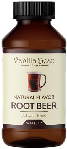 Vanilla Bean Kings Natural Root Beer Extract 1oz