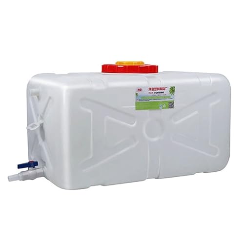 JIESOO Contenedores Agua Acampar con Grifo, Cubo Agua Portátil Emergencia Grado Alimenticio,for Acampar Casa Picnic Barbacoa Y Viajes Auto.(420L)