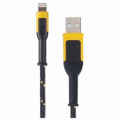 DeWalt 131 1359 DW2 Lightning Charging Cable, 4-Ft. - Quantity 2