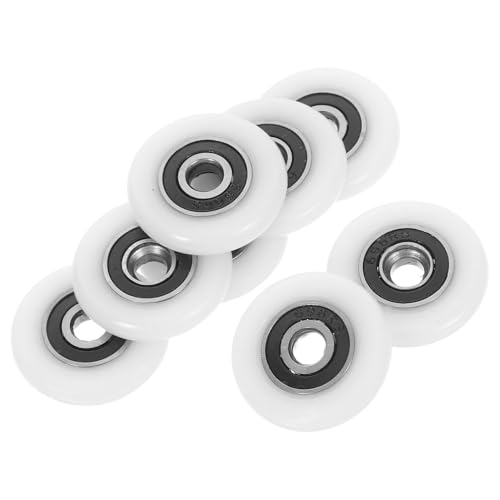 KOCKSHION 滑らかな浴室ガラス引き戸用戸車 高耐荷重防水コーティング付きスムーズシャワードアプーリー 交換用浴室ドア部品