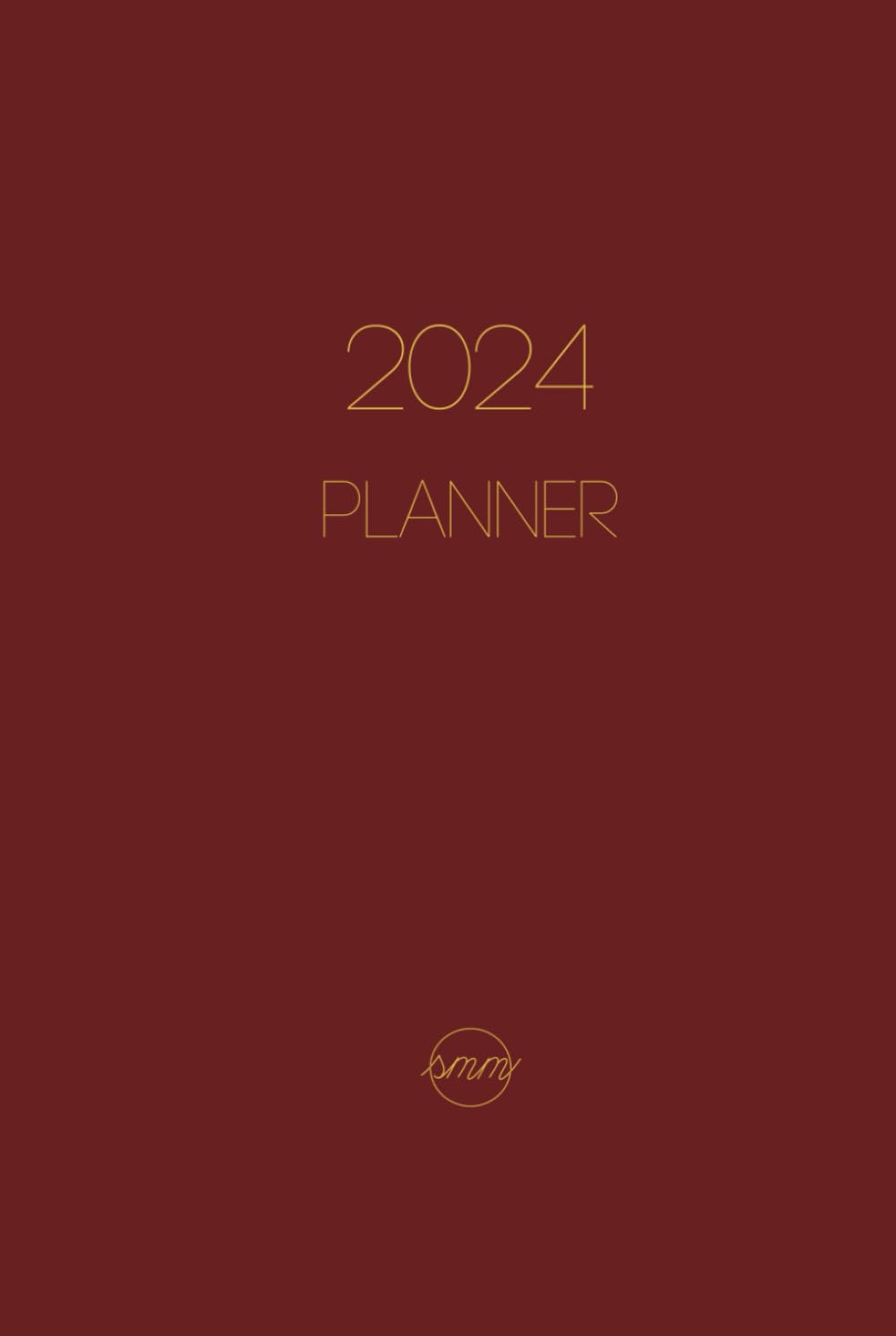 Carnet de gratitude 2024 couverture rigide rouge developpement personnel