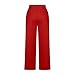 bawilom Womens Wide Leg Sweatpants Baggy Drawstring High Waist Lounge Travel Pants Fall Fashion Outfits Clothes Joggers Red