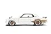 Jada 1971 Nissan Skyline GT-R, White/Gold Toys 37021-1/24 Scale Diecast Model Car