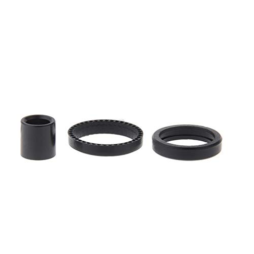 Qingtian-ceg Ensemble d'accessoires de Remplacement pour Aspire Nautilus X Clearomizer (3 pièces) Drip Tip + Anneau en Silicone sans Tabac ni Nicotine (Color...