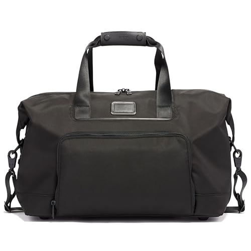 Image of Tumi Alpha 3 Double Expansion Travel Satchel, Official Product, 1.1 gal (31 L) 0 cm 6.2 lbs (2.9 kg), Black, One Size